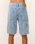 Short en jean hyped up 20' enfant Bleu délavé+Noir délavé 3 - vertbaudet enfant 