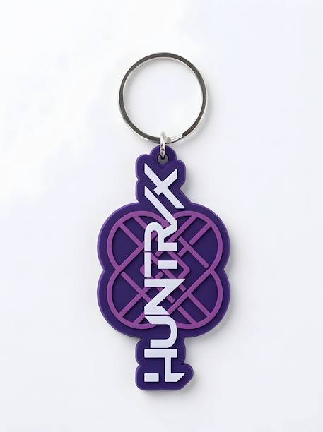 Porte-clés huntrix k-pop demon hunters Violet 1 - vertbaudet enfant 