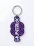 Porte-clés huntrix k-pop demon hunters Violet 1 - vertbaudet enfant 