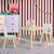 Table carrée enfant bois de pin 2 assises - judith Blanc+Jaune+Rose+Terracotta+Vert+Vert olive 27 - vertbaudet enfant 