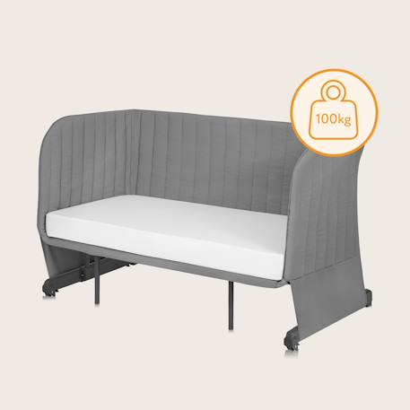 Lit cododo 5en1 thomi plus avec fonction berceau, parc bébé et canapé-lit jusqu’à 100 kg Beige carmel+Grey concrete 11 - vertbaudet enfant 