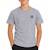 T-shirt garçon à manches courtes embroidery Gris+Noir 2 - vertbaudet enfant 