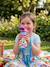 Gourde fille minnie mouse 600 ml en aluminium Bleu ciel et rose 1 - vertbaudet enfant 