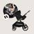 Poussette 3en1 layla jusqu’à 22 kg avec nacelle, siège-auto et accessoires Beige sand+Beige taupe+Black onyx+Green forest 20 - vertbaudet enfant 