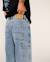 Jeans enfant hyped garçon Bleu délavé+Noir délavé 2 - vertbaudet enfant 