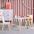 Table carrée enfant bois de pin 2 assises - judith Blanc+Jaune+Rose+Terracotta+Vert+Vert olive 1 - vertbaudet enfant 