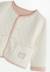 Veste bébé en molleton miette Ecru 1 - vertbaudet enfant 