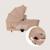 Poussette duo carmine jusqu’à 22 kg avec nacelle et accessoires Beige sand+Black onyx+Brown chocolate+Grey stone 3 - vertbaudet enfant 
