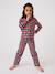 Pyjama en flanelle pur coton Rouge 1 - vertbaudet enfant 