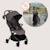 Poussette ultra-compacte sia 5,9 kg compatible avion avec moustiquaire Beige sand+Beige taupe+Blue sky+Green emerald+Pink rose 8 - vertbaudet enfant 