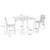 Table carrée enfant bois de pin 2 assises - judith Blanc+Jaune+Rose+Terracotta+Vert+Vert olive 29 - vertbaudet enfant 