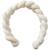 Tresse décorative 3 brins tendance Beige+Écru+Noisette+Rose 5 - vertbaudet enfant 