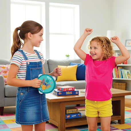 Set musical stitch - tambourin, flûte & harmonica Bleu 6 - vertbaudet enfant 