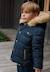 Doudoune bébé imperméable doublée sherpa avec capuche louis Bleu 1 - vertbaudet enfant 