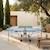 Table de ping pong outdoor, avec 2 raquettes et 3 balles, pour utilisation extérieure, sport tennis de table Bleu+Gris 1 - vertbaudet enfant 