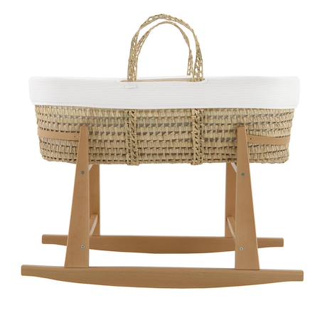 Couffin bébé matelassé avec support en bois Crema 3 - vertbaudet enfant 