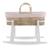 Couffin bébé matelassé avec support en bois Rose 3 - vertbaudet enfant 