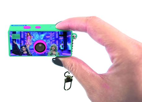 Appareil photo numérique miniature porte-clés k-pop avec mémoire flash intégrée Violet 3 - vertbaudet enfant 