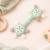 Hochet de dentition sensoriel en silicone jade Vert 6 - vertbaudet enfant 