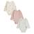 Lot de 3 bodies bébé manches longues misti Rose 2 - vertbaudet enfant 