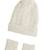 Bonnet enfant et moufles en tricot elise Ecru 4 - vertbaudet enfant 