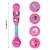 Microphone hello kitty avec tube lumineux, enceinte (entrée auxiliaire), mélodies et effets sonores ROSE 2 - vertbaudet enfant 