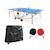 Table de ping pong outdoor, avec 2 raquettes et 3 balles, pour utilisation extérieure + housse en pvc Bleu+Gris 1 - vertbaudet enfant 
