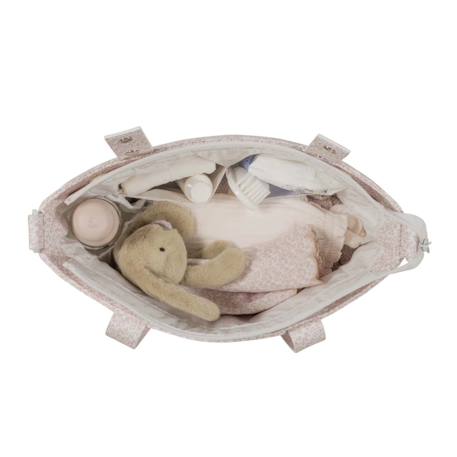 Sac à langer organisateur de poussette crossbody maison tender Bleu+Rose 9 - vertbaudet enfant 