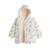 Manteau bébé imperméable doublé sherpa avec capuche louise Ecru 4 - vertbaudet enfant 