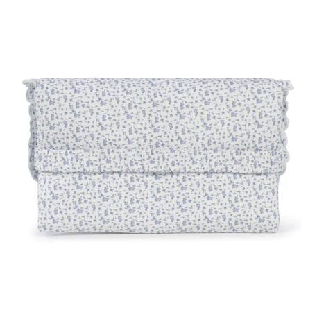 Tapis à langer nomade pliable imperméable maison tender Bleu+Rose 5 - vertbaudet enfant 