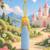 Lampe torche led enfant rechargeable contes de fées Bleu+Gris+Jaune+Rouge 14 - vertbaudet enfant 