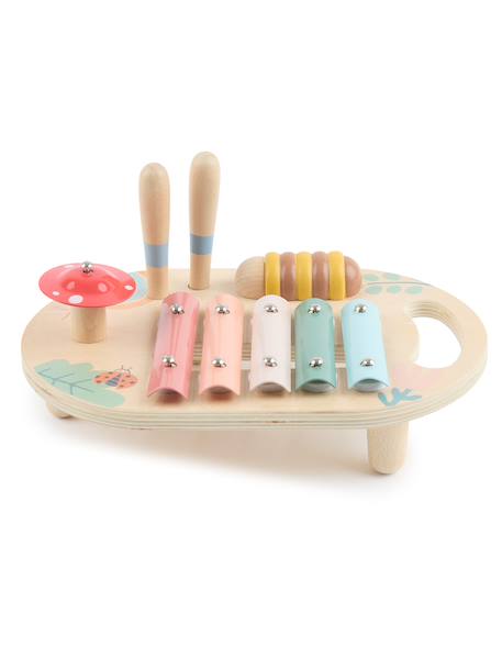 Table musicale en bois avec xylophone Océan+Printemps 8 - vertbaudet enfant 