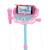 Microphone licorne sur pied ajustable lumineux avec enceinte, 2 micros et effets vocaux, fonction bluetooth Rose 6 - vertbaudet enfant 