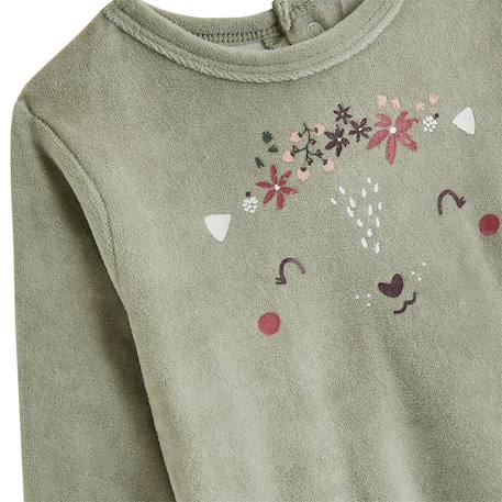 Lot de 2 pyjamas enfant 2 pièces en velours misti Rose 3 - vertbaudet enfant 
