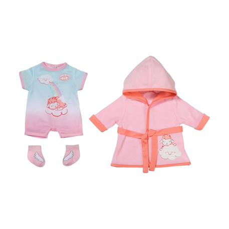 Ensemble de bain pour poupée baby annabell deluxe Rose 1 - vertbaudet enfant 