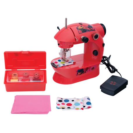 Machine à coudre miraculous avec boite à accessoires Rouge 1 - vertbaudet enfant 