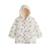 Manteau bébé imperméable doublé sherpa avec capuche louise Ecru 2 - vertbaudet enfant 