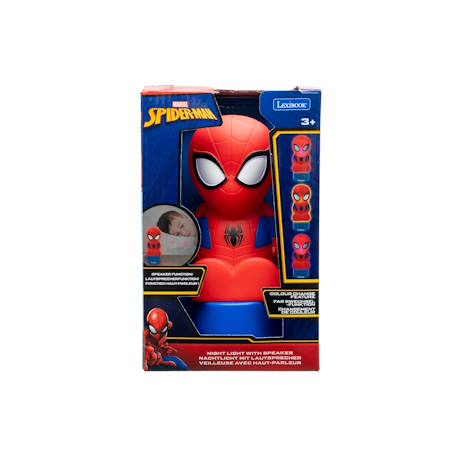 Enceinte veilleuse spiderman Rouge 6 - vertbaudet enfant 
