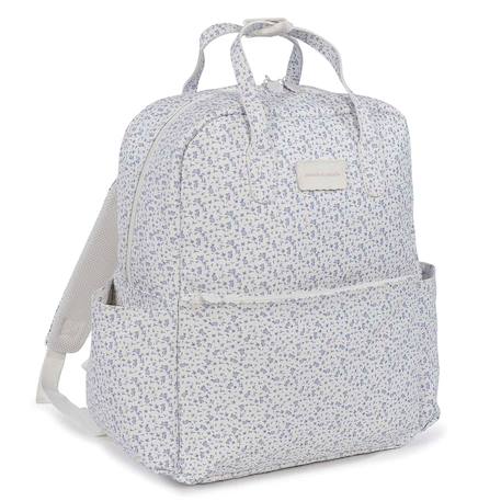 Sac à dos à langer bébé avec tapis à langer maison tender Bleu+Rose 3 - vertbaudet enfant 