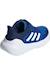 Baskets garçon en textile à scratch running légère Bleu+Noir 2 - vertbaudet enfant 