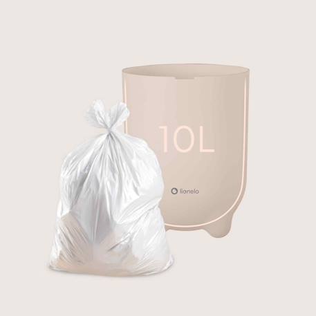 Poubelle à couches purebin hermétique 10 l compatible avec les sacs universels Beige sand+Grey+White 4 - vertbaudet enfant 