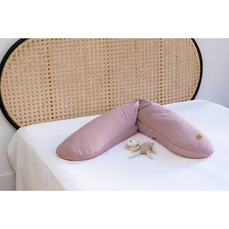 Coussin d'allaitement confortable et multifonctions big flopsy Barbe à papa 3 - vertbaudet enfant 