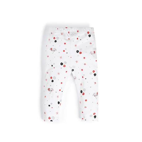 Pyjama 100% coton bébé fille Imprime blanc 5 - vertbaudet enfant 