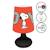 Mini lampe de chevet veilleuse sans fil peanuts Orange 2 - vertbaudet enfant 