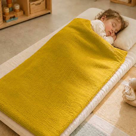 Sac de couchage enfant en coton bio Blanc+Fraise+Honey+Rose+Vert 17 - vertbaudet enfant 