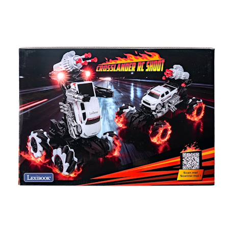 Crosslander® rc shoot avec effets sonores et lumineux White/orange 6 - vertbaudet enfant 