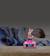 Réveil digital avec veilleuse lumineuse minnie en 3d et effets sonores ROSE 5 - vertbaudet enfant 