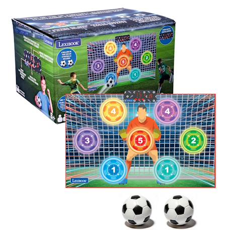 Tapis de tir football avec cibles lumineuses Blue and green 1 - vertbaudet enfant 