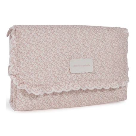 Tapis à langer nomade pliable imperméable maison tender Bleu+Rose 9 - vertbaudet enfant 