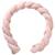 Tresse décorative 3 brins tendance Beige+Écru+Noisette+Rose 9 - vertbaudet enfant 